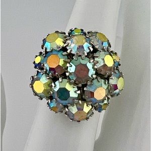 Sarah Coventry Iridescent Cluster Ring